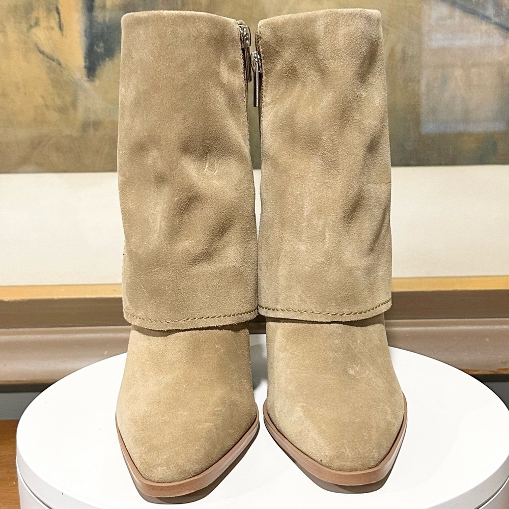 🌸VINCE CAMUTO🌸 Alolison Foldover Boot In Suede Size: 5.5 - Picture 5 of 13